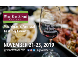 2019 Grand Rapids International Wine, Beer & Food Festival Article Category Image